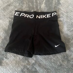 Nike Pro Women's Black Athletic Shorts